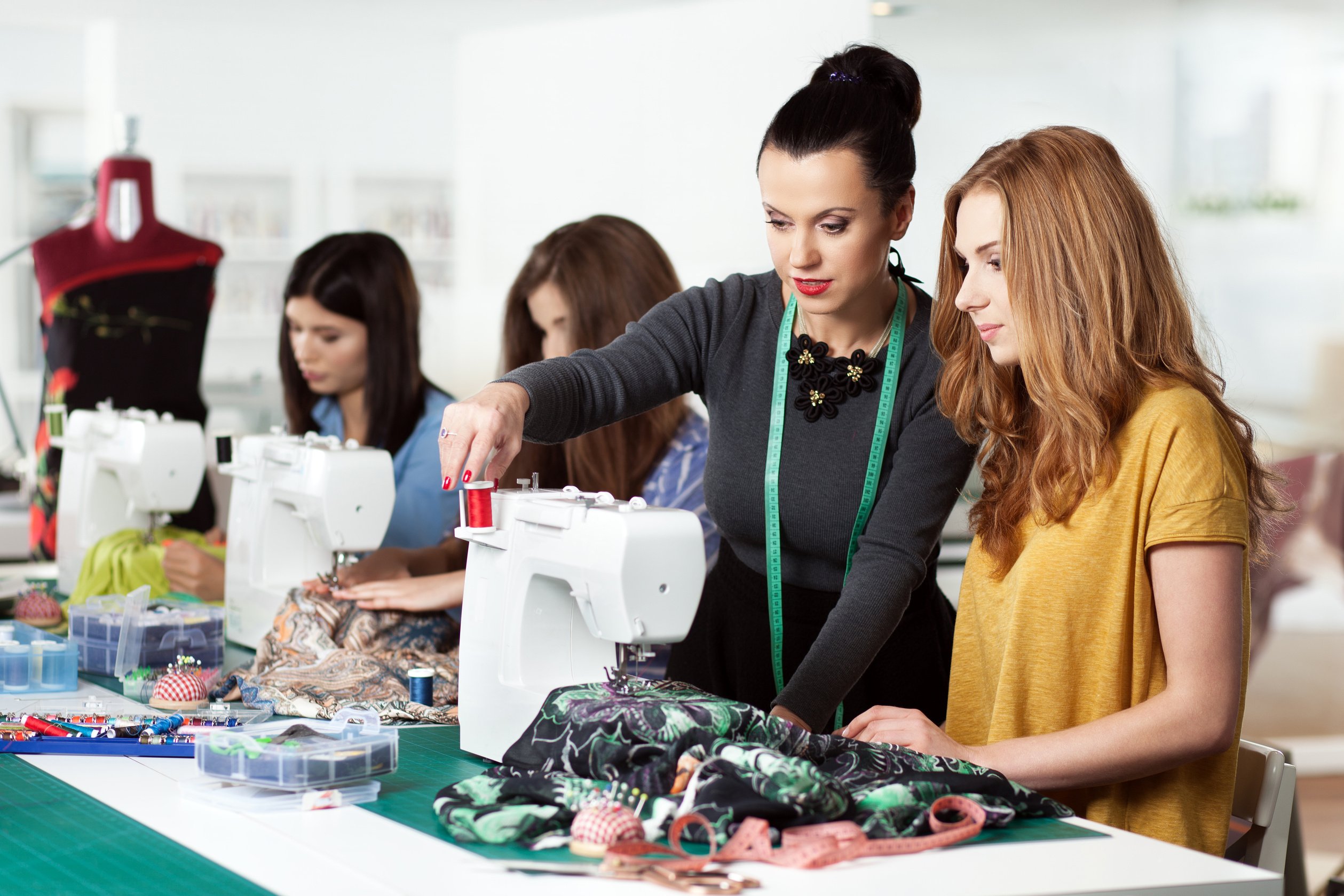 Women in a Sewing Workshop